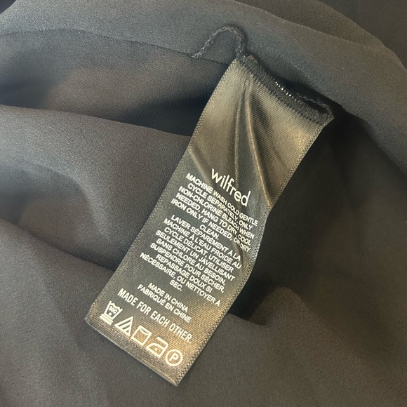 NWT | Aritzia Wilfred Alana Dress | medium | black - Picture 8 of 9